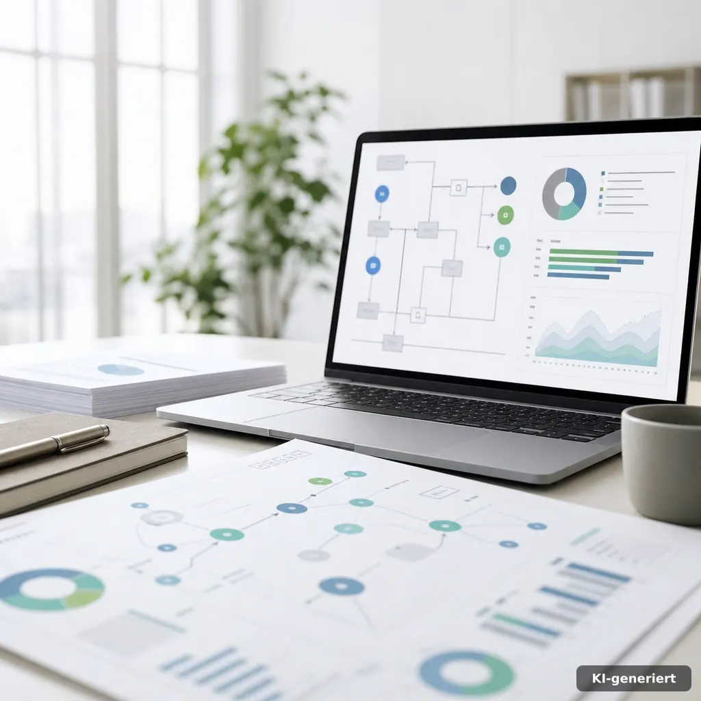 Marketing Automation nachhaltige Workflows mit Fokus auf messbare Effekte, Strategieboard und Controller im B2B-Setup