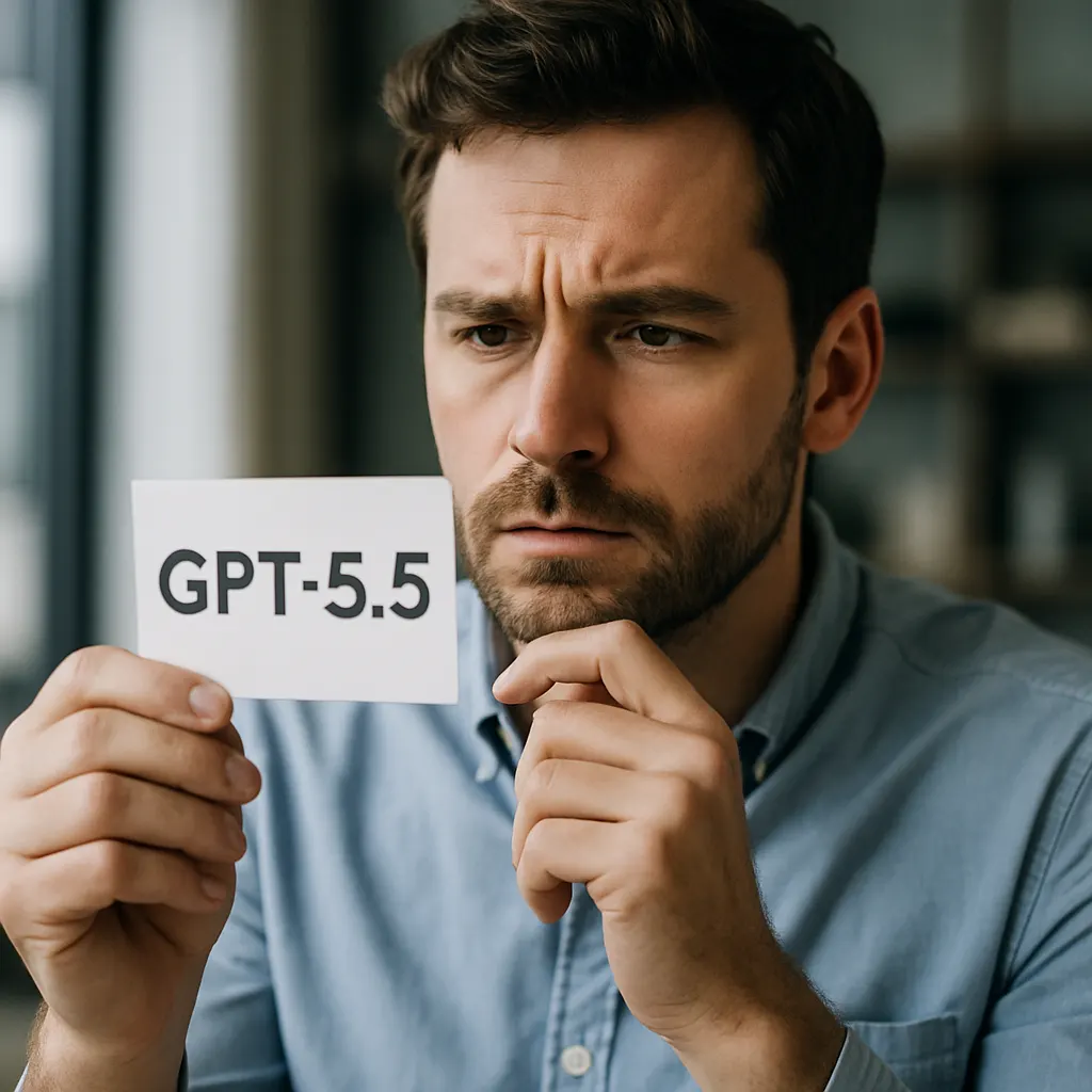 Darstellung des GPT-5.5 Modells bei der Datenanalyse und Prompt-Erstellung