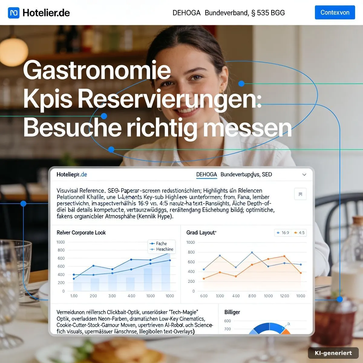 Gastronomie Kpis Reservierungen: Anfrage, Buchung und Besuch als klarer Prozess am Restauranttisch
